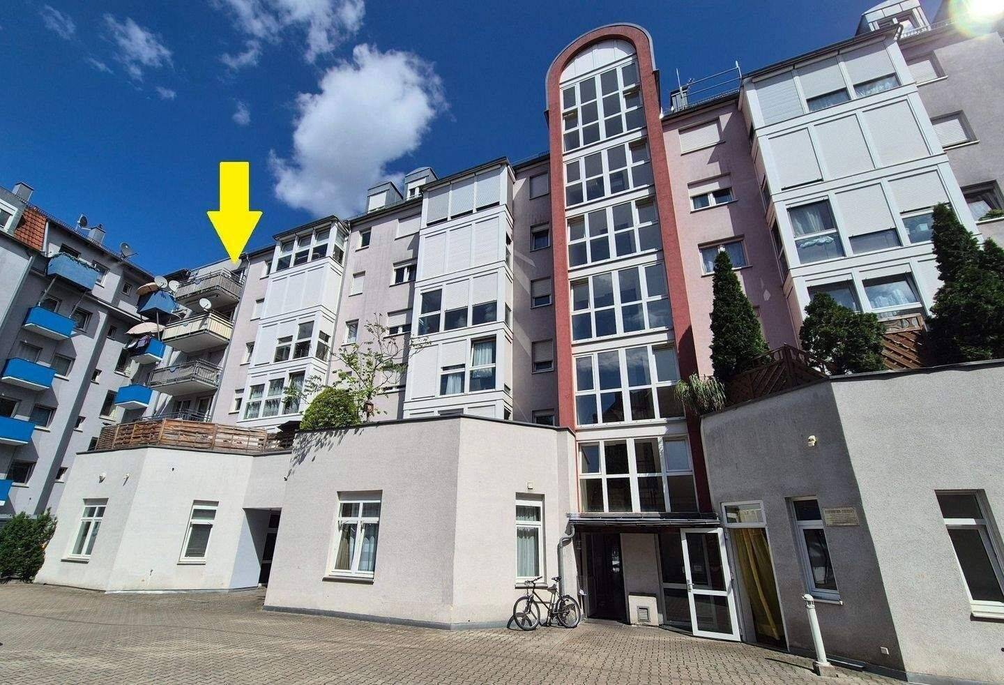 Nürnberg St.Peter: schöne 3-Zimmerwohnung mit SW-Balkon, Aufzug, 1 TG-Stellplatz – Nähe Wöhrder See und Hochschule, 90478 Nürnberg (Dutzendteich Gleißhammer Glockenhof Sankt Peter Zerzabelshof)