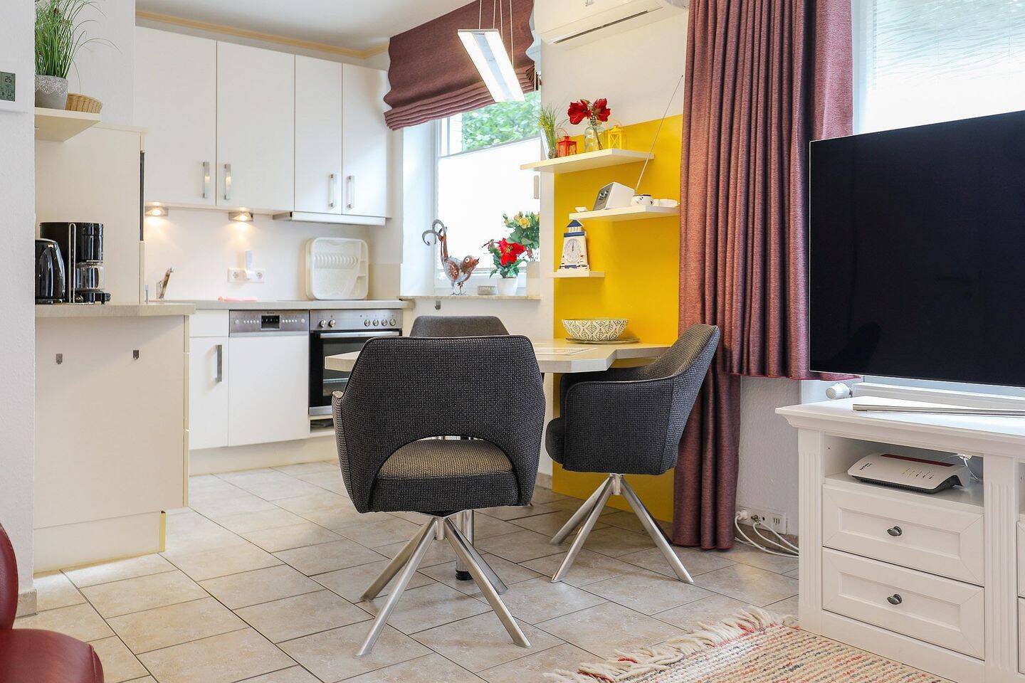 Exklusive 2-Zimmer-Terrassenwohnung mit Klimaanlage in bester Strandlage von Duhnen, 27476 Cuxhaven