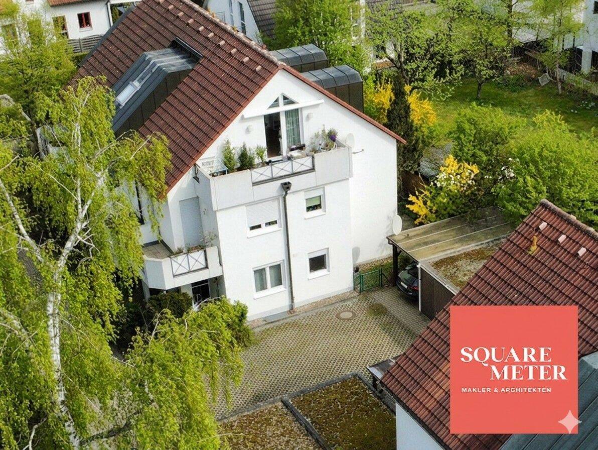 Dachgeschosswohnung in Oberfürberg mit Balkon und großem Hobbyraum, 90768 Fürth