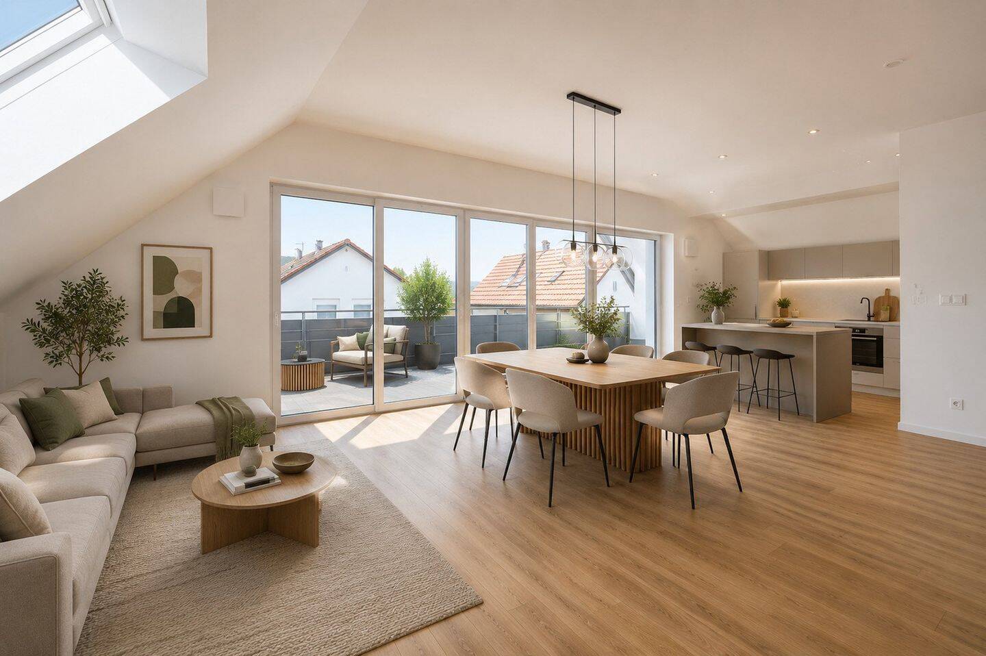 Großzügige 3-Zimmer Eigentumswohnung in Krumbach | Neubau mit Balkon & Aufzug (W9), 86381 Krumbach (Schwaben)