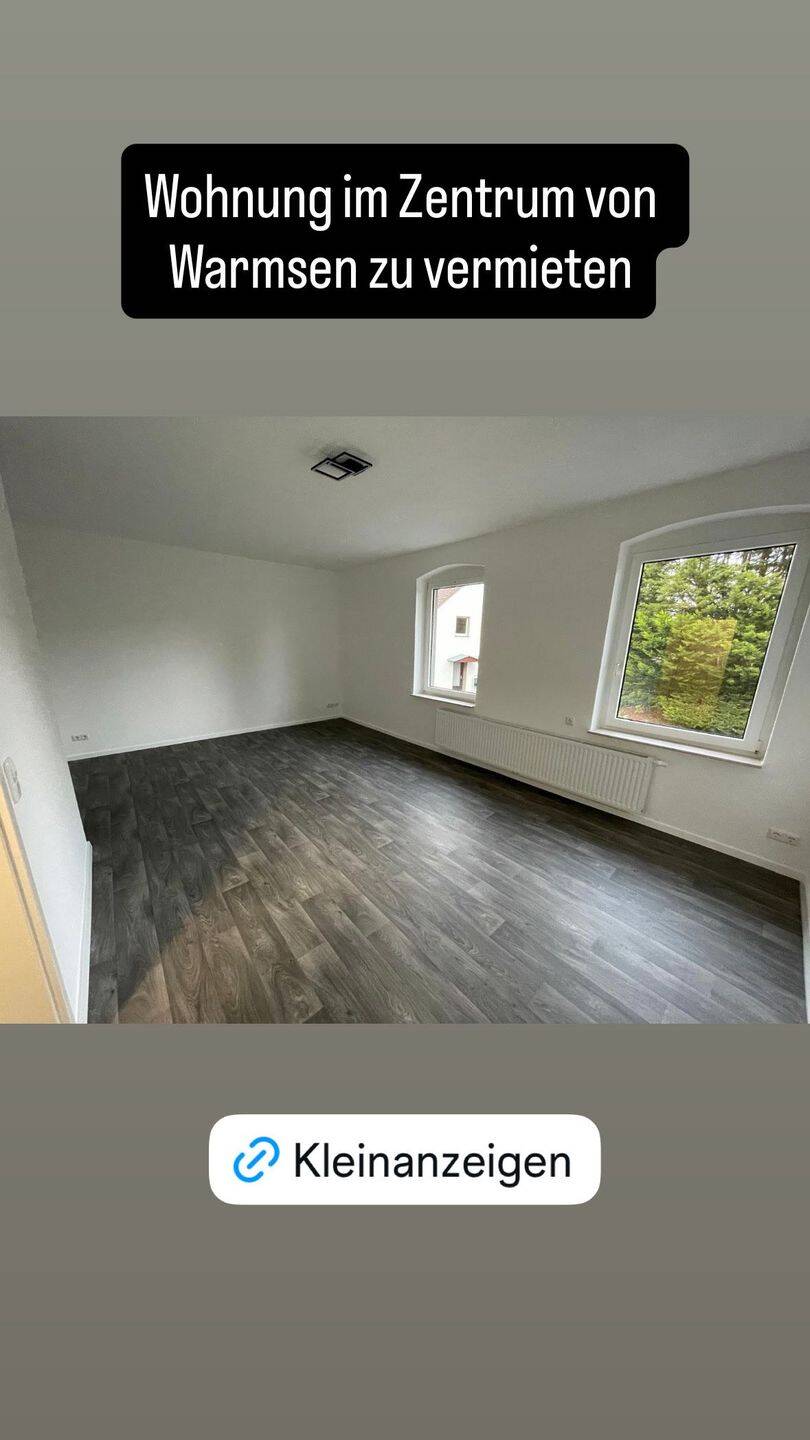Mietwohnung, 2 Zimmer, 65 m², in Warmsen, 31606 Warmsen