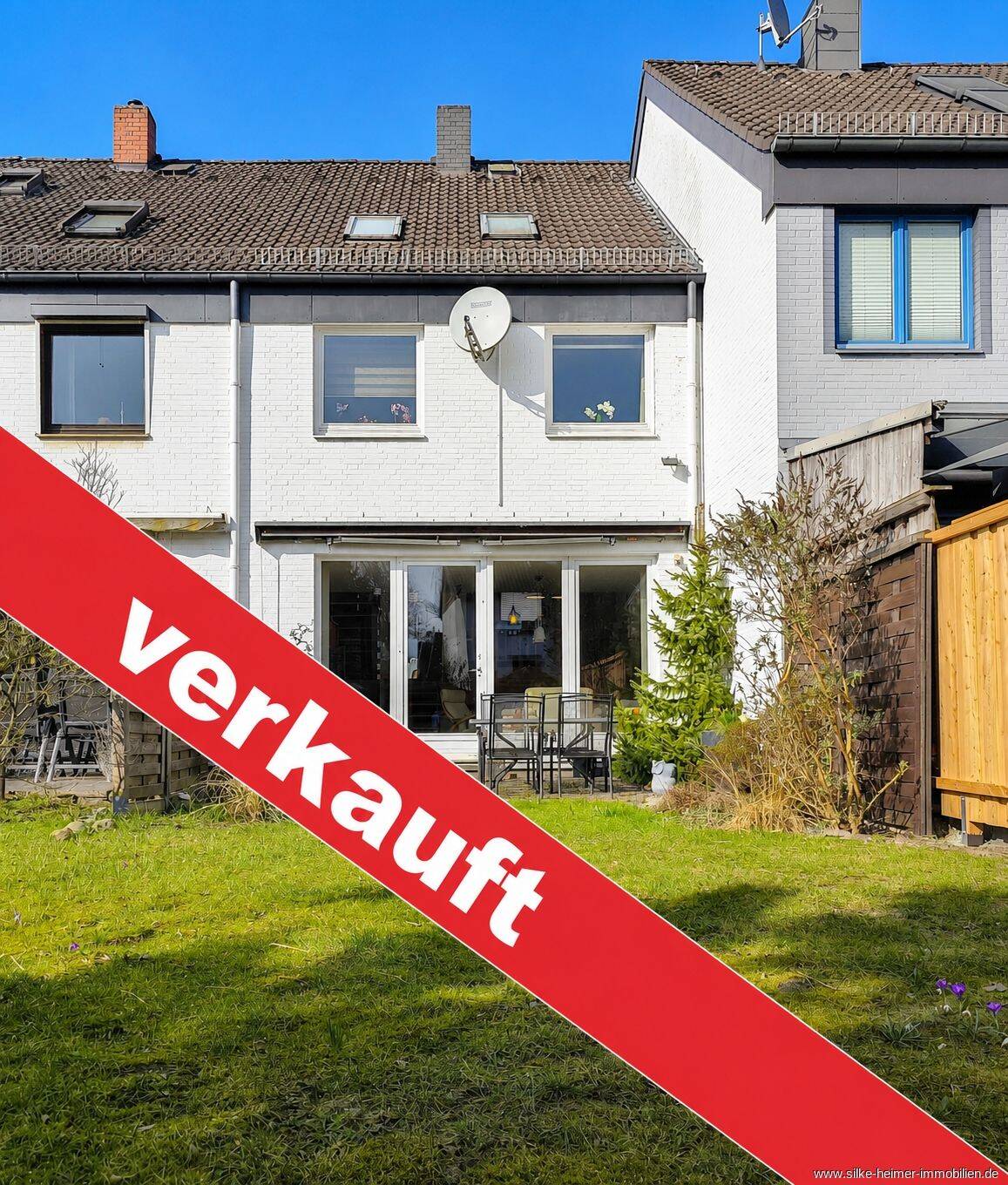 !! Wohnen in netter Nachbarschaft – solides Reihenhaus mit Garage für die junge Familie !!, 28719 Bremen (Blockland Burg-Grambke Burgdamm Werderland)