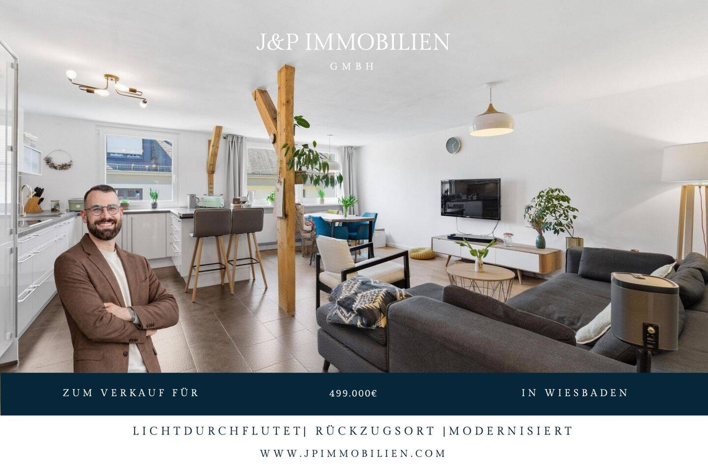 Großzügige 5-Zimmer-Wohnung in Wiesbaden – modernisiert mit Ausbaupotenzial & Garage, 65203 Wiesbaden (Biebrich Mainz-Amöneburg Schierstein)