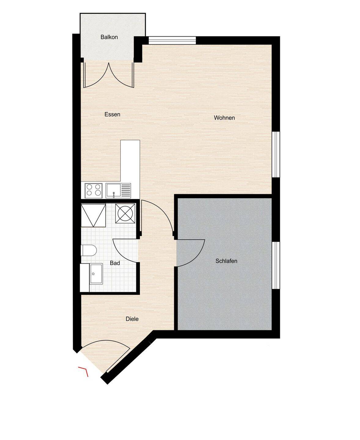 2-Zimmer Inselwohnung mit toller Seesicht und Balkon, 88131 Lindau (Bodensee)