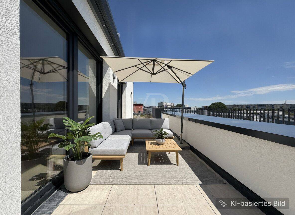 Design-Penthouse mit Dachgarten und maßgefertigtem Interior-Konzept, 12559 Berlin (Treptow-Köpenick)