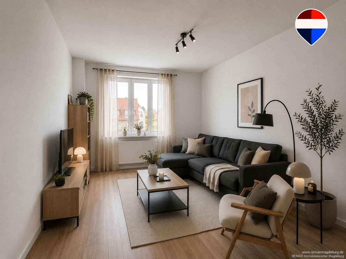 Helle 2-Raum-Wohnung mit Balkon und modernem Wohnkomfort