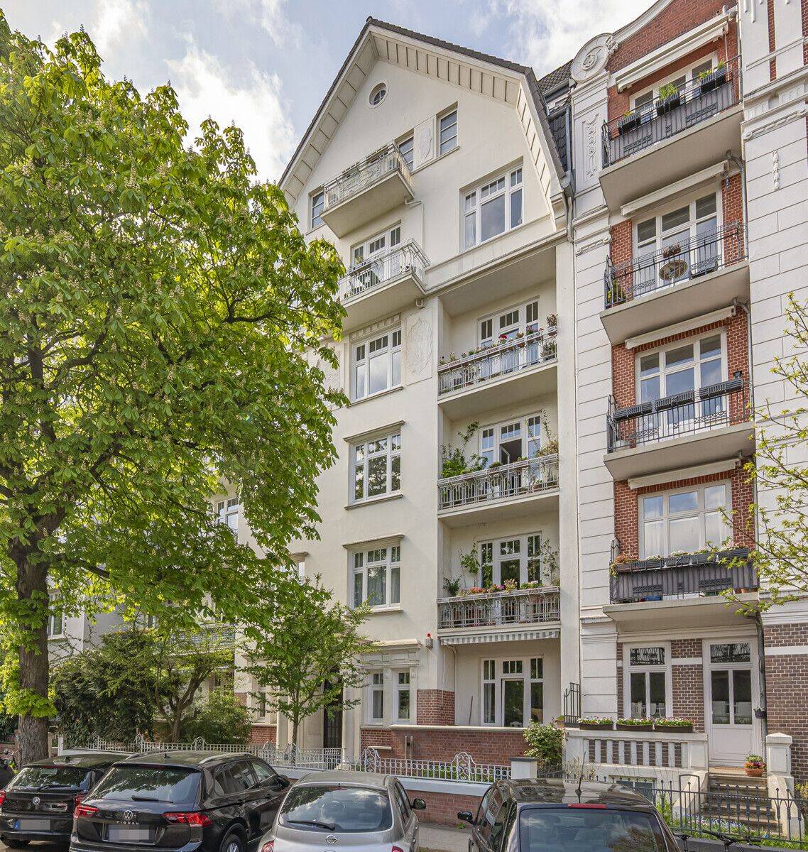 Stilvolles Wohnen mit Terrasse am Isebekkanal, 20144 Hamburg (Eimsbüttel Harvestehude Hoheluft-Ost Rotherbaum)