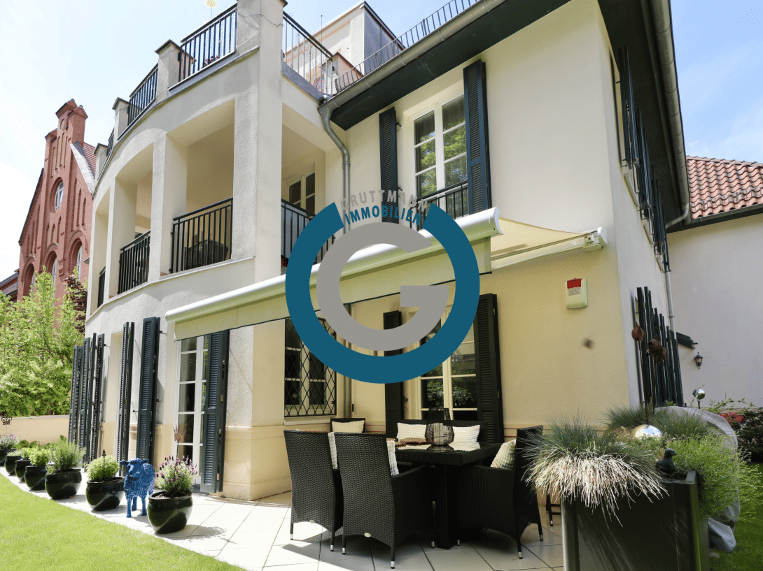 STILVOLL AUSGESTATTET- TERRASSE, GARTEN, BODENTIEFE FENSTER & PARKETT – TG-STELLPLATZ, 14195 Berlin (Steglitz-Zehlendorf)