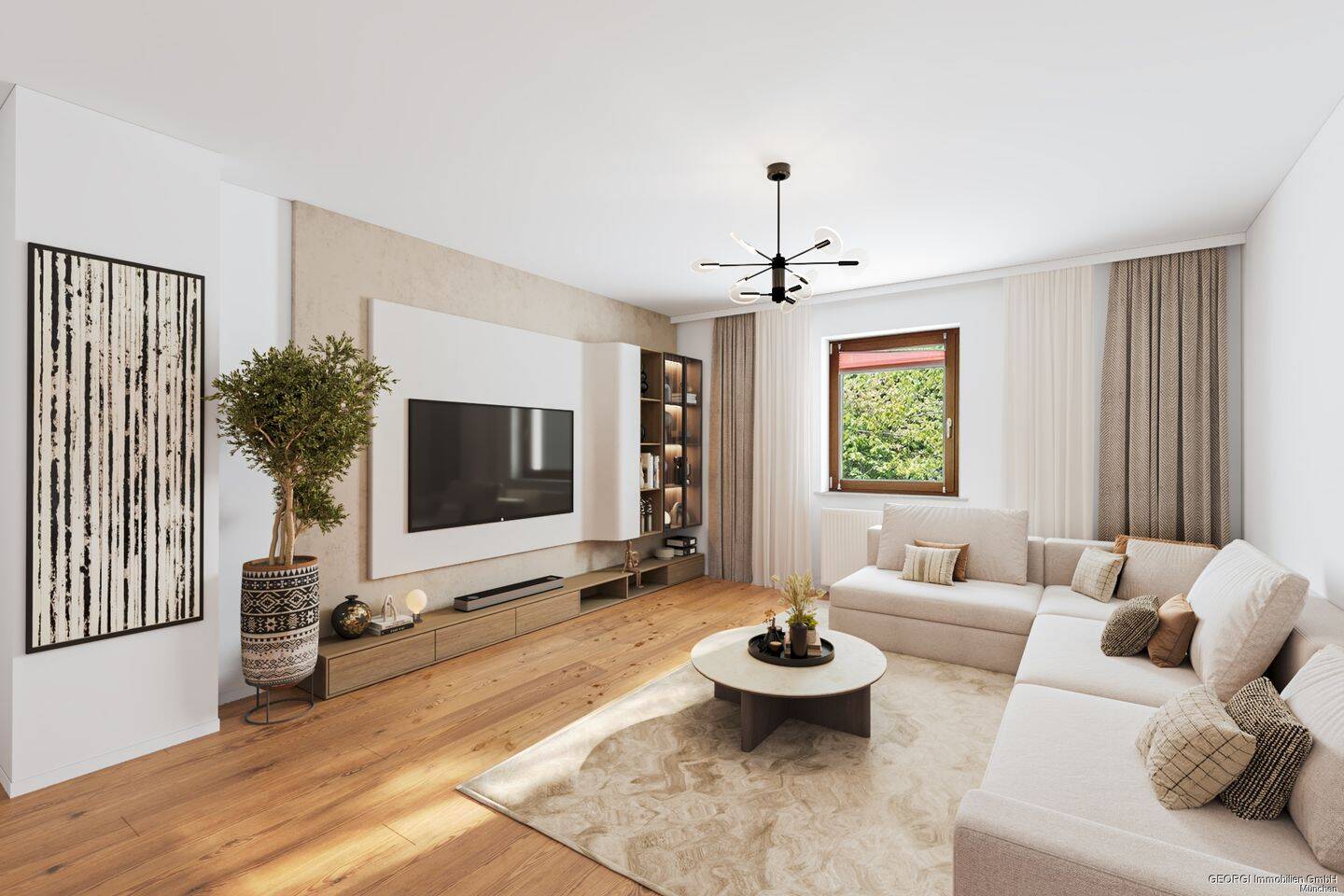 GEORGI: Ruhig, zentral, sonnig – 3-Zimmer-Wohnung mit Balkon, 81249 München (Allach-Untermenzing Aubing-Lochhausen-Langwied Pasing-Obermenzing)