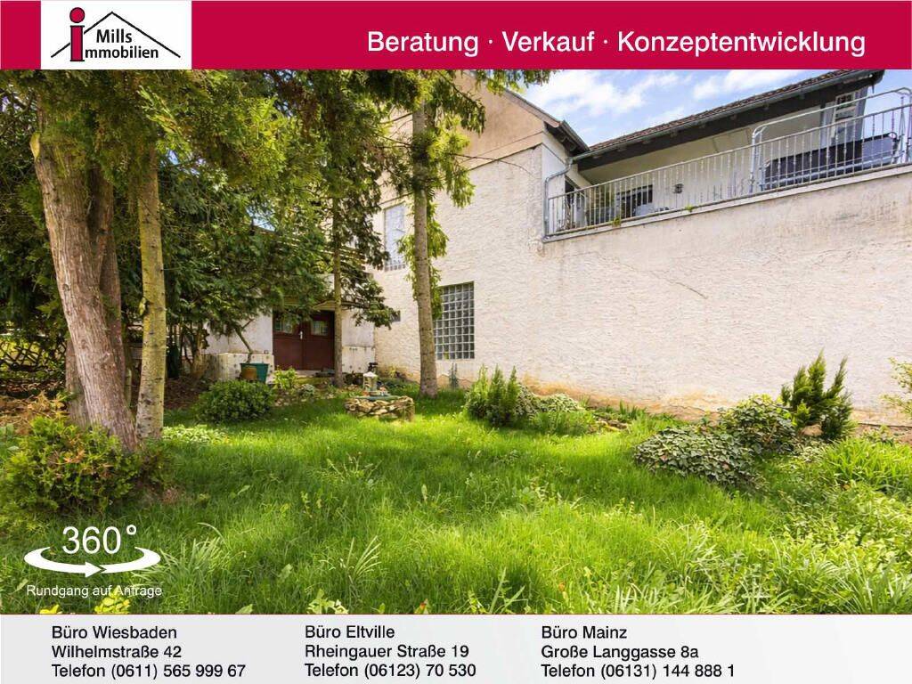 Ortsrandlage von Stadecken-Elsheim: Charmantes Einfamilienhaus mit Terrasse, Garten und schönem Fernblick, 55271 Stadecken-Elsheim