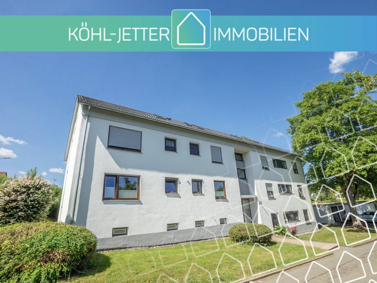 Kurze Wege bis ins Zentrum! Gepflegte 3 Zi.-Whg. mit Garage direkt in Balingen!, 72336 Balingen
