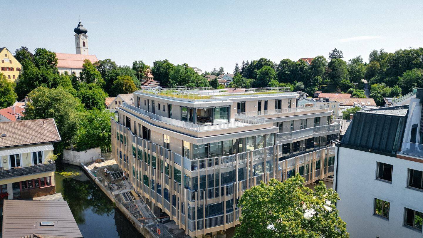 3-Zimmer-Wohnung, Nord-West Ausrichtung, WOHNEN AM MÜHLBACH 2.2, 83043 Bad Aibling