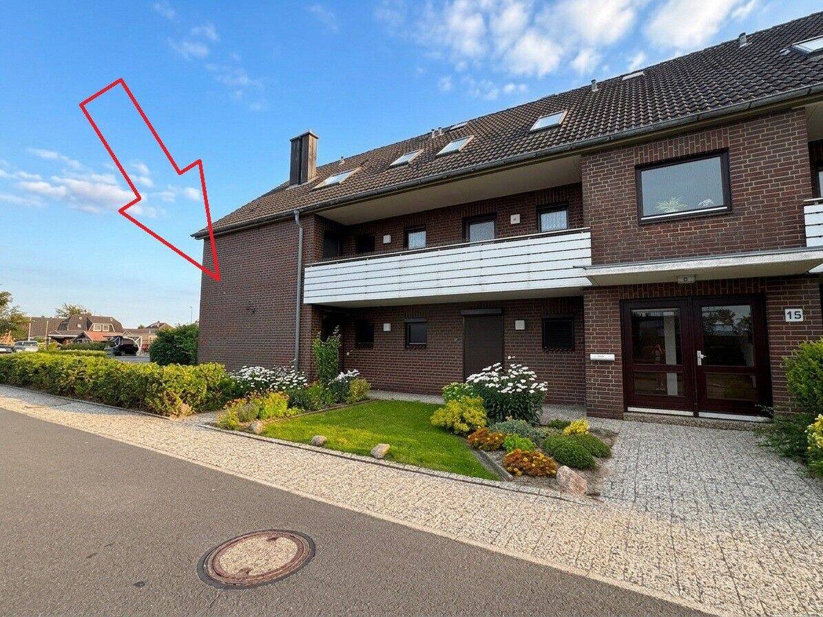 Erdgeschosswohnung mit Terrasse, Kamin und Garage – nur wenige Schritte vom Deich entfernt, 25718 Friedrichskoog