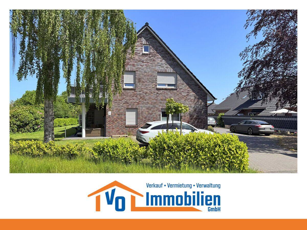 Gut geschnittene Dachgeschosswohnung mit Balkon und Carport in Großefehn-Holtrop, 26629 Großefehn