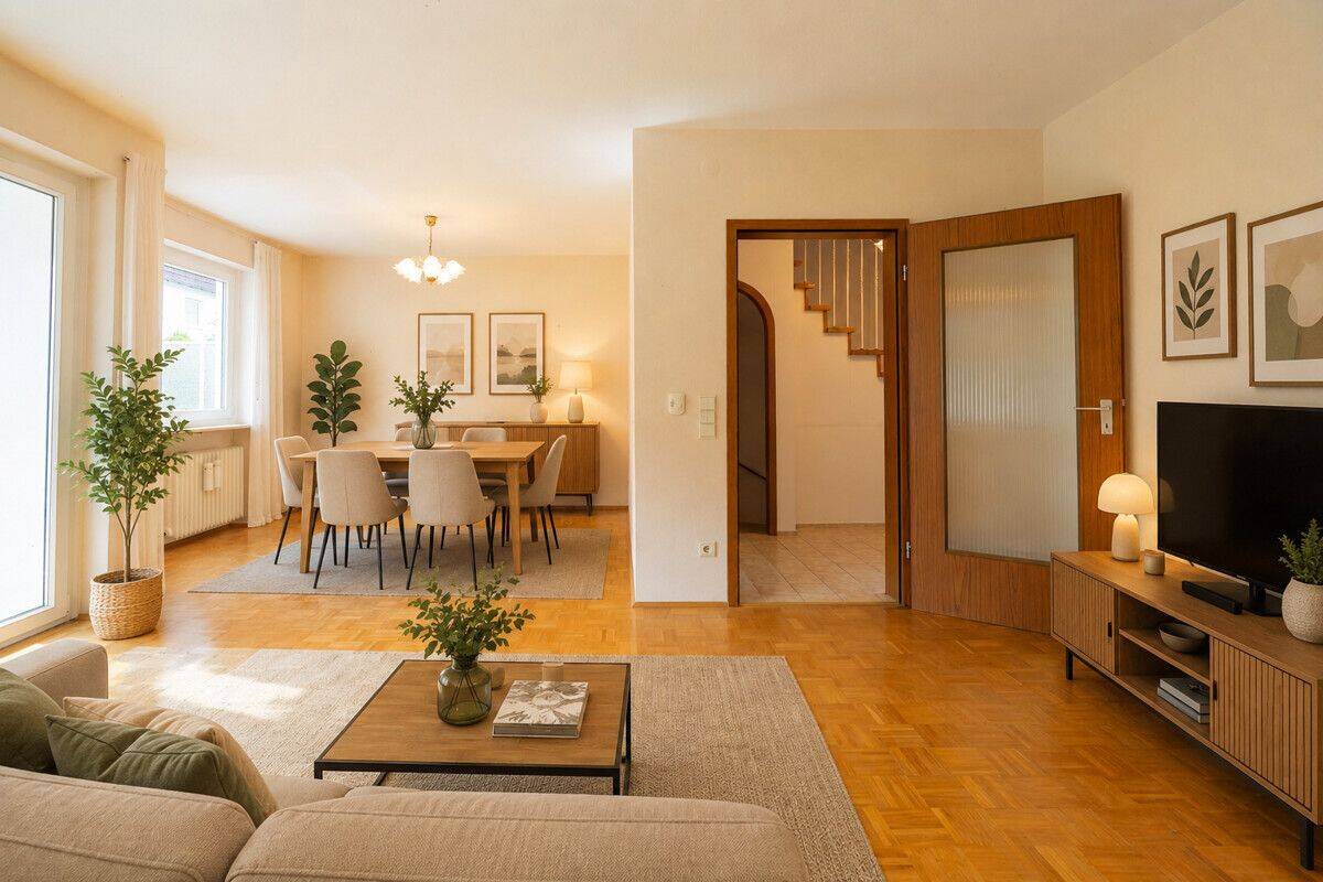 Mit wenig Handgriffen zum neuen Zuhause – RMH auf drei Ebenen mit Garage, 90607 Rückersdorf