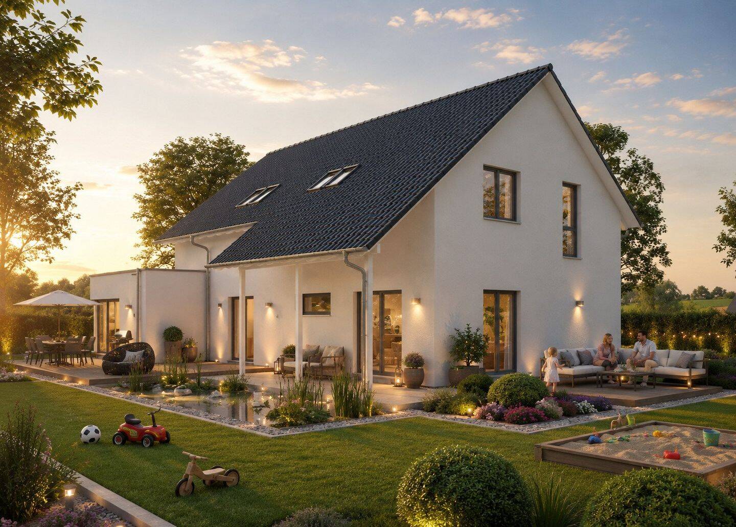 Familienglück auf zwei Ebenen – Das perfekte Mehrgenerationenhaus, 75328 Schömberg