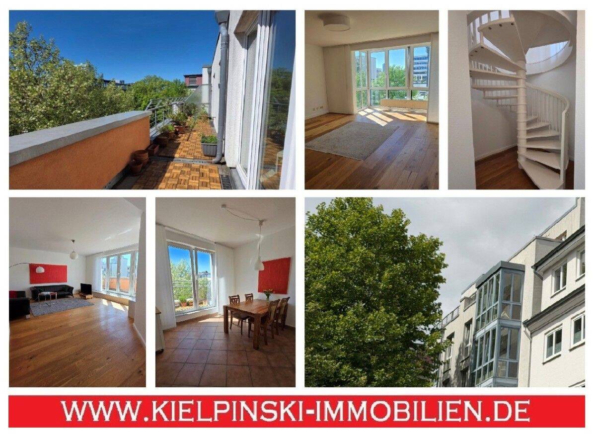 Penthouse mit Blick über Altona-Altstadt! Moderne 4-Zi.-Maisonette-ETW mit Lift, TG und Dachterrasse, 22767 Hamburg (Altona Altona-Altstadt Ottensen Sankt Pauli Sternschanze)