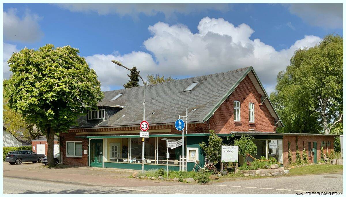 Vielseitig nutzbares Wohn- und Geschäftshaus mit Ladenlokal und Wohnungen an der Bundesstrasse !, 25856 Hattstedt