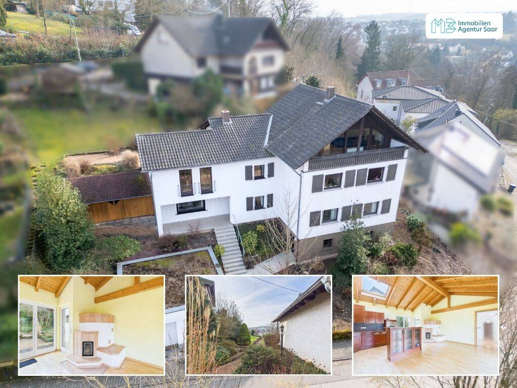 Großzügiges Zweifamilienhaus in angenehmer Wohnlage – Lebach, 66822 Lebach