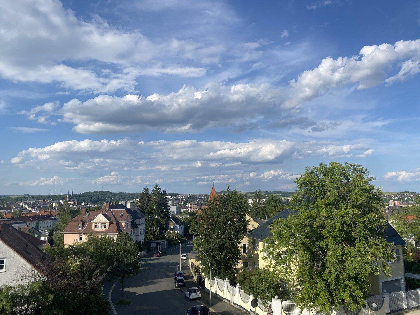 Exklusive 3 Raumwohnung mit Panoramablick, 95030 Hof (Epplas Innenstadt Osseck Unterkotzau Wölbattendorf)