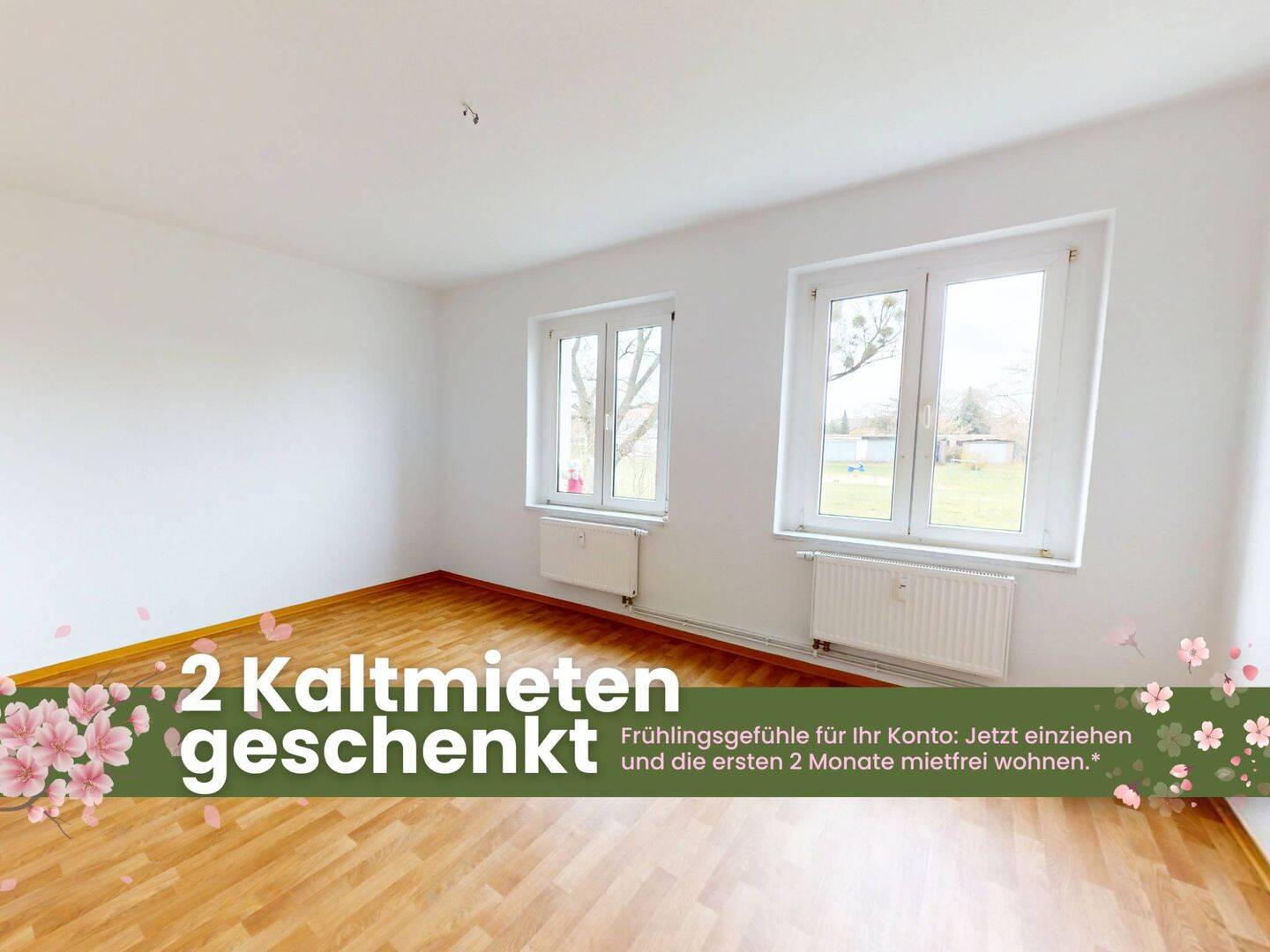 Ein Ort zum Wohlfühlen: Helle 3-Zimmer-Wohnung mit Tageslichtbad, 6886 Wittenberg
