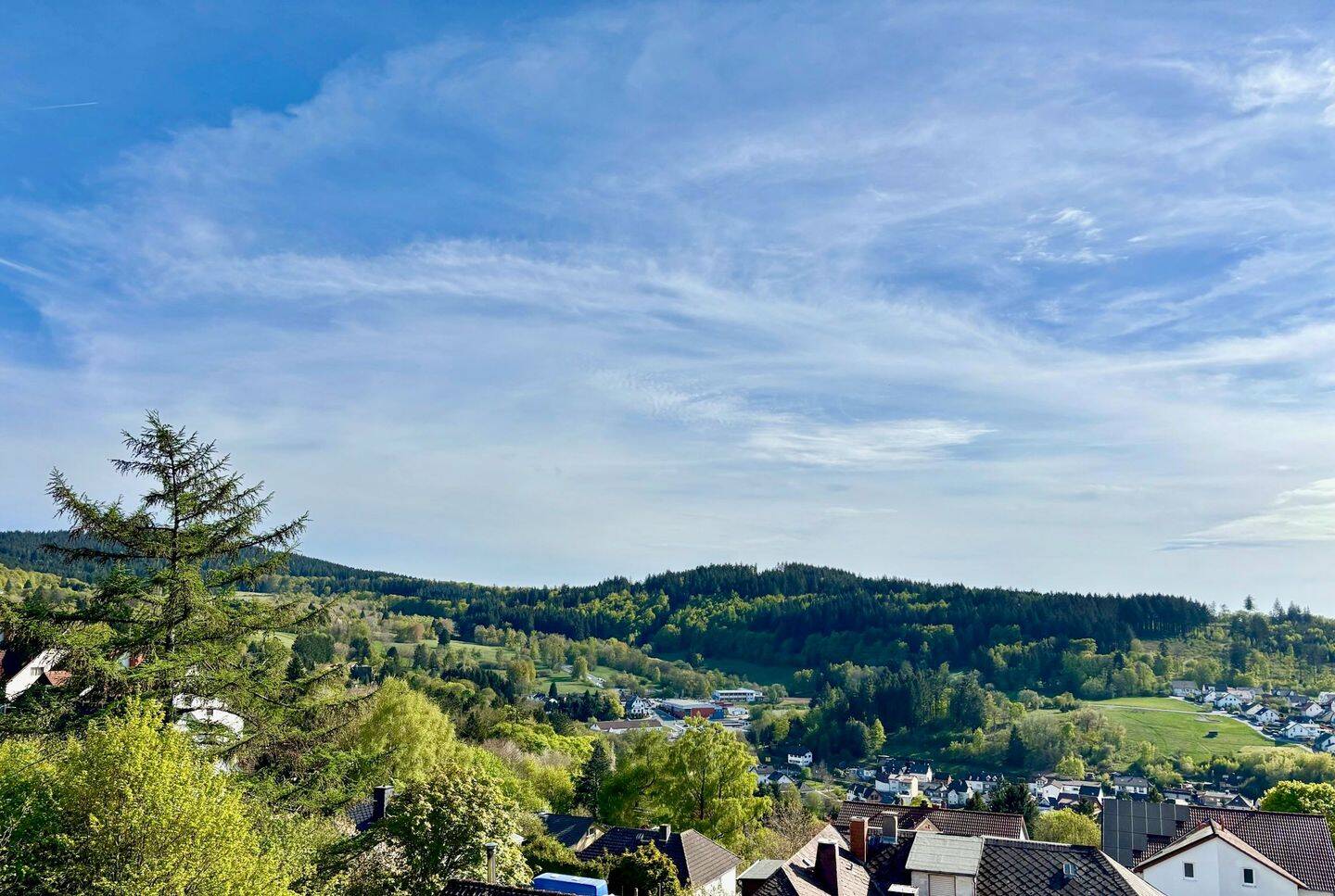 Panorama inklusive: Stilvolle Doppelhaushälfte mit unverbaubarem Taunusblick –provisionsfrei, 61389 Schmitten