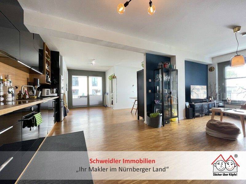 Modern, urban, flexibel: 3- bis 4-Zimmer-Wohnung (Bj. 2021!) mit Loggia in der Fürther-Oststadt, 90762 Fürth (Innenstadt)