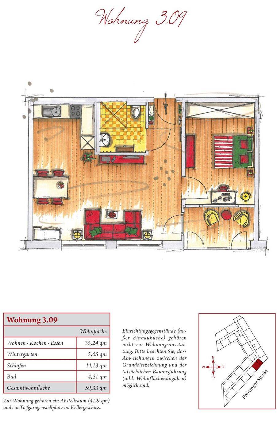 -Seniorengerechtes Wohnen- exklusive 2-Zimmer Wohnung, 85221 Dachau