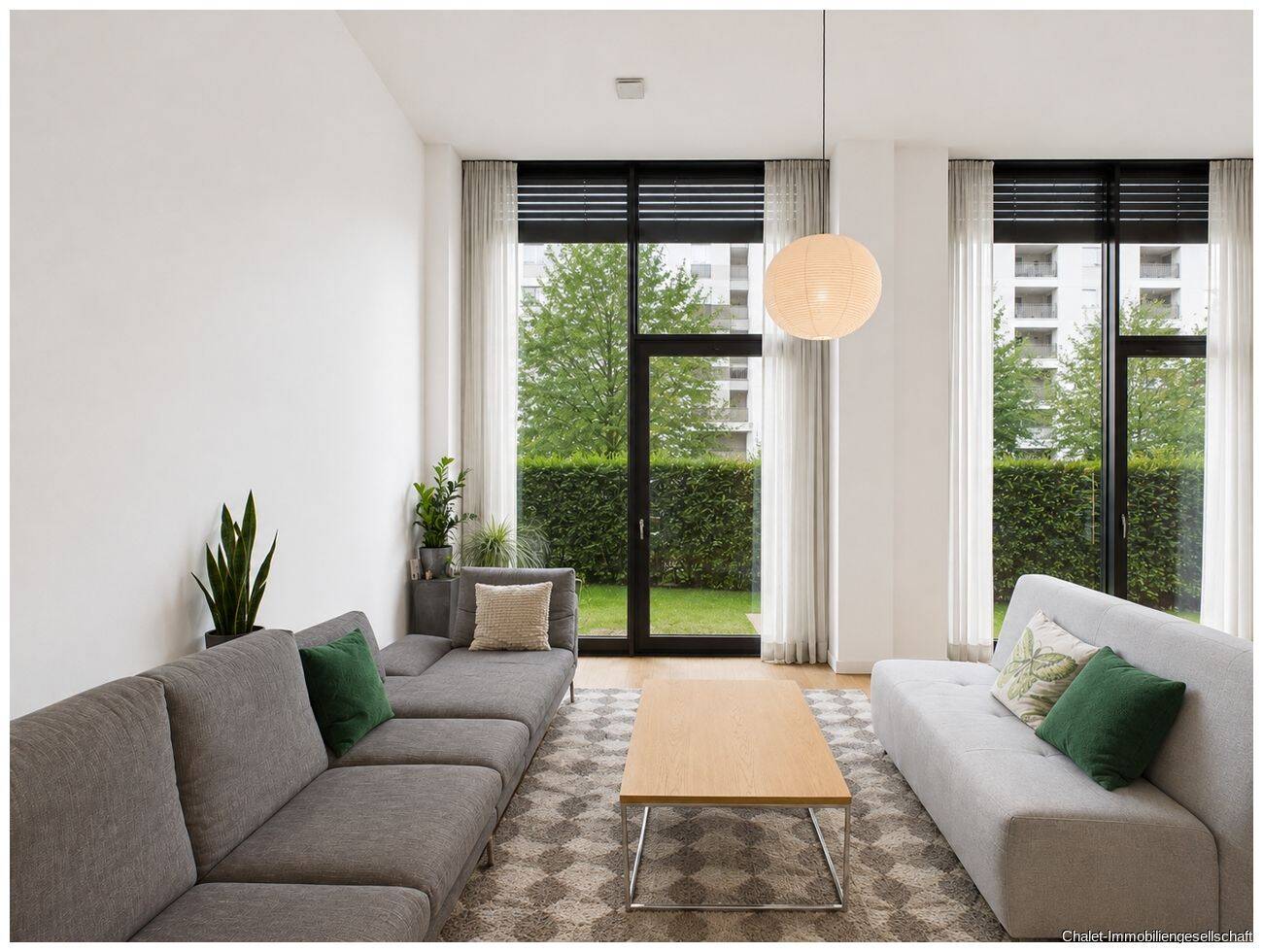 Stillvolle Erdgeschosswohnung mit hochwertiger Vollmöblierung im begehrten FRIENDS Tower München, 80639 München (Laim Neuhausen-Nymphenburg)