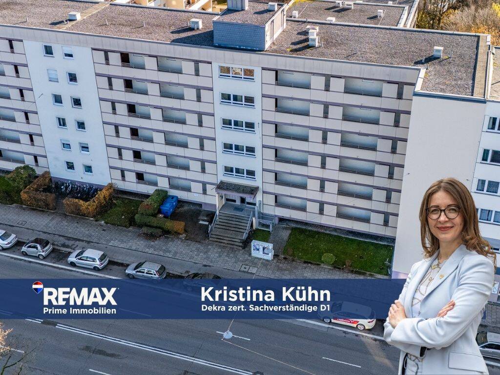 1-Zimmer-Wohnung mit Balkon zum Innenhof in München-Pasing (Bruttorendite von 4,06 %. )