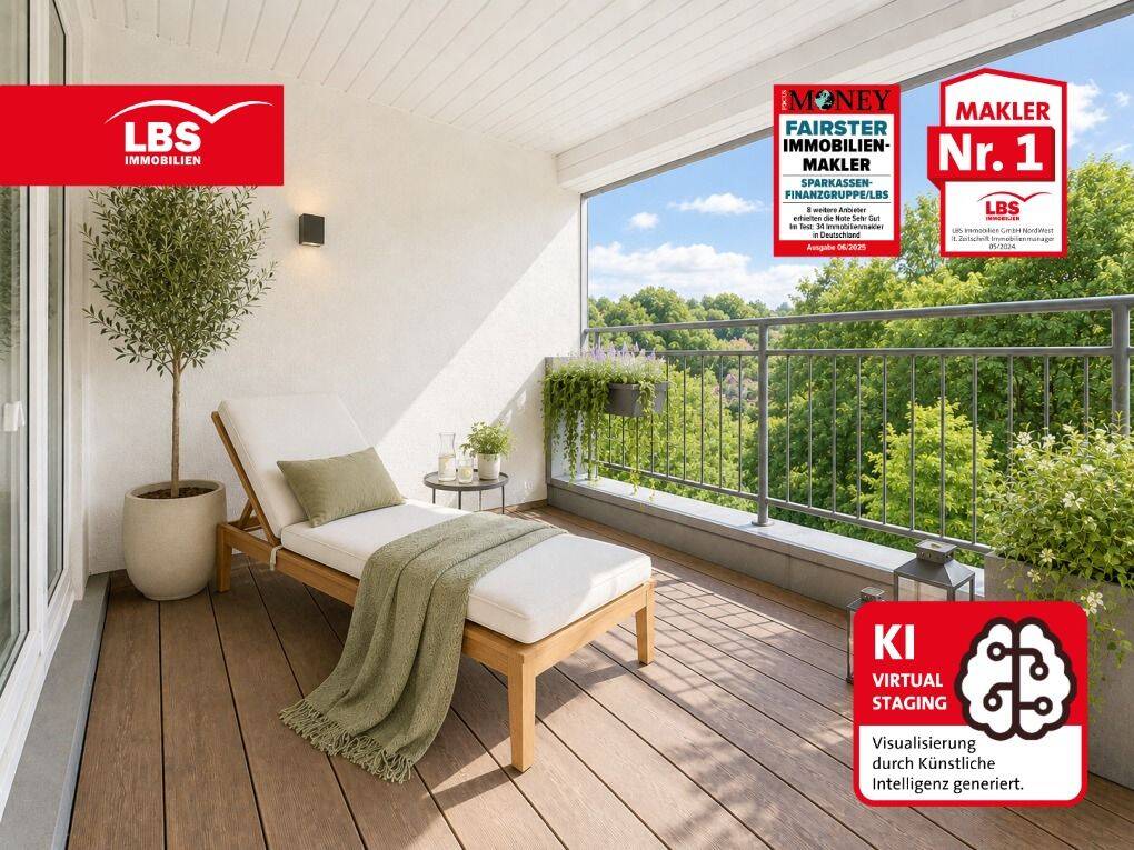 Großzügiges Wohnen mit Weitblick über Ohligs, 42697 Solingen (Merscheid Ohligs-Aufderhöhe)