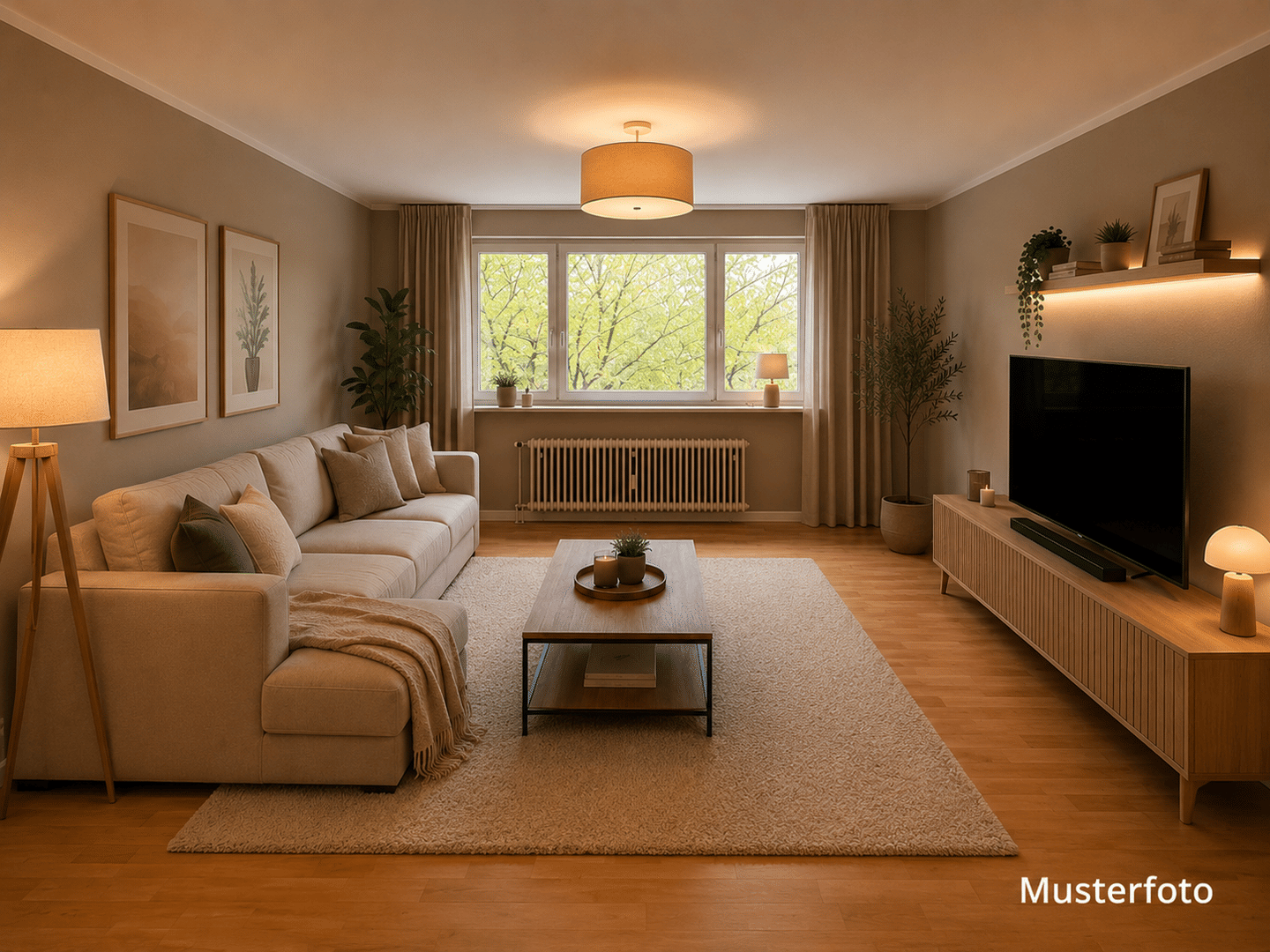 Renovierte 3-Zimmer-Wohnung mitten im Grünen von Unna-Massen mit Stellplatz und Keller, 59427 Unna