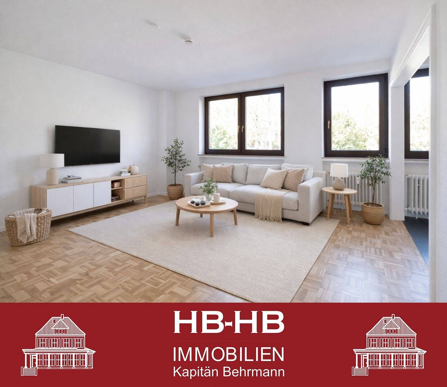 Leben im Wachmannstraßenquartier: Frisch renovierte 3-Zimmer-Wohnung inkl. Garage und Loggien, 28209 Bremen (Barkhof Bürgerpark Bürgerweide/Barkhof Schwachhausen)