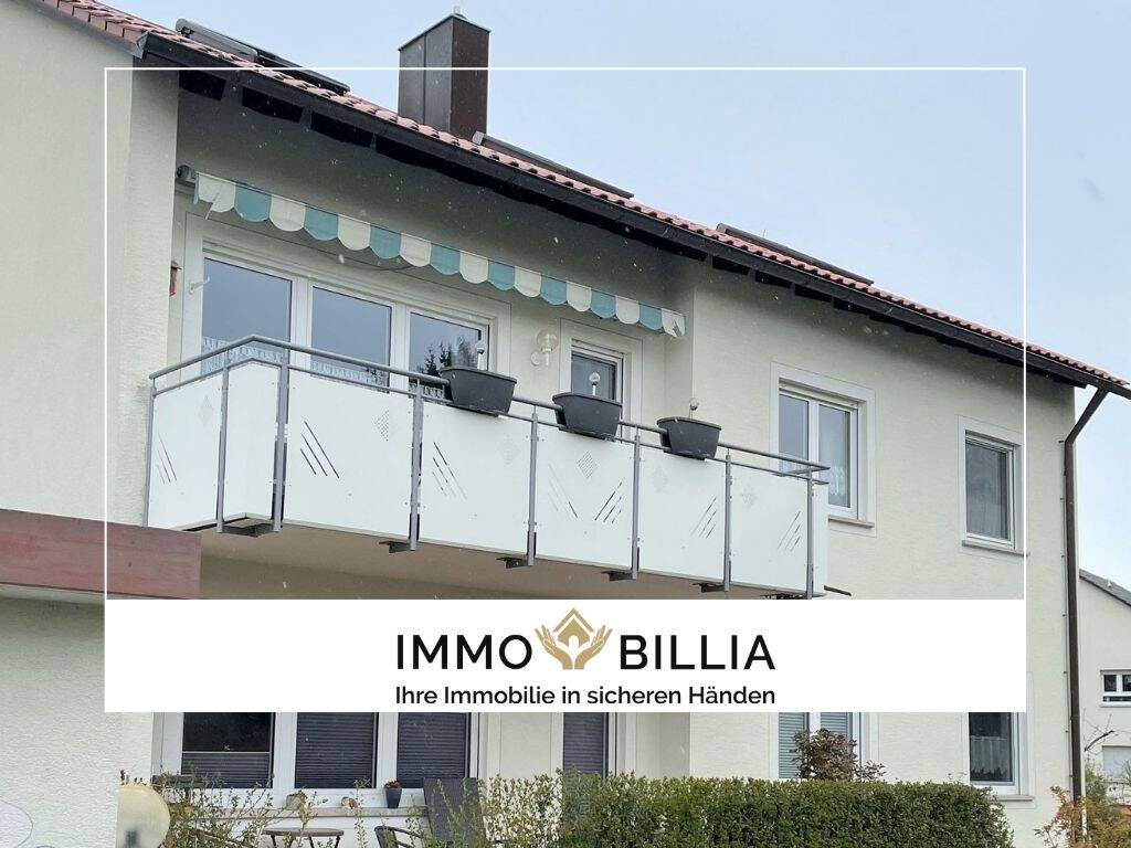 ImmoBillia:”Moderne, gepflegte Dachgeschosswohnung in ruhiger Wohnlage (Grundfläche ca. 66 qm)!”, 97222 Rimpar
