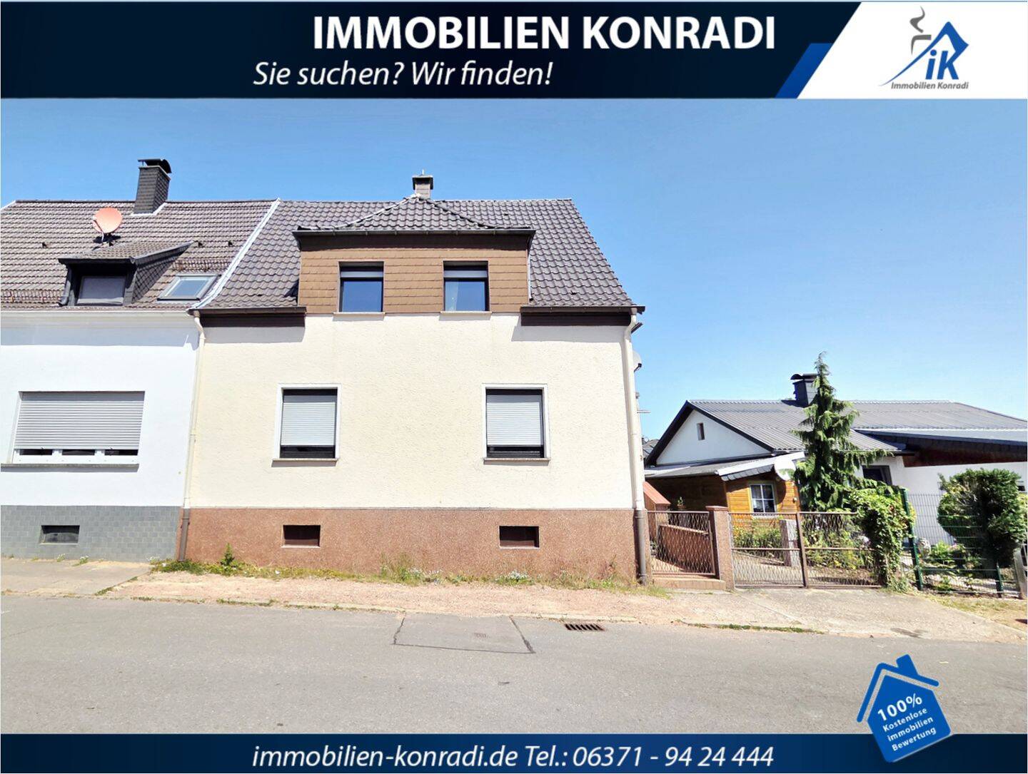 IK | Jägersburg : Gepflegte DHH in guter Lage mit Garten, 66424 Homburg