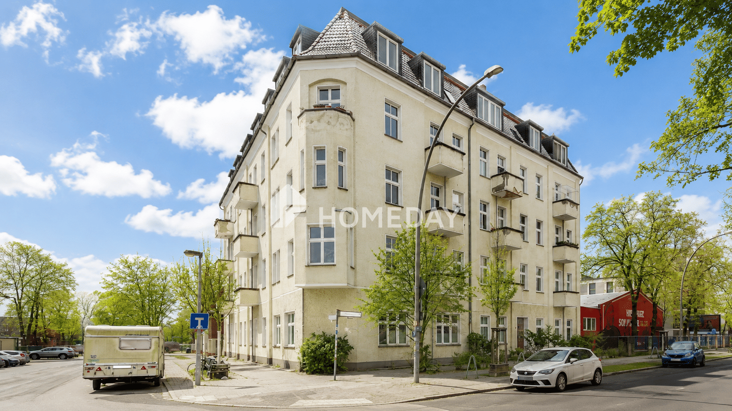 Zwei-Zimmer-Wohnung mit zwei Balkonen nahe weitläufiger Grünflächen, 12459 Berlin (Treptow-Köpenick)