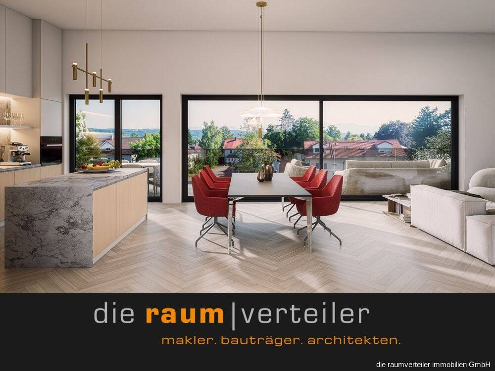 ANKOMMEN, SOBALD ES SICH FÜR SIE RICHTIG ANFÜHLT. 3-Zi. Penthouse, große Terrasse, Zentrum Bruckmühl, 83052 Bruckmühl