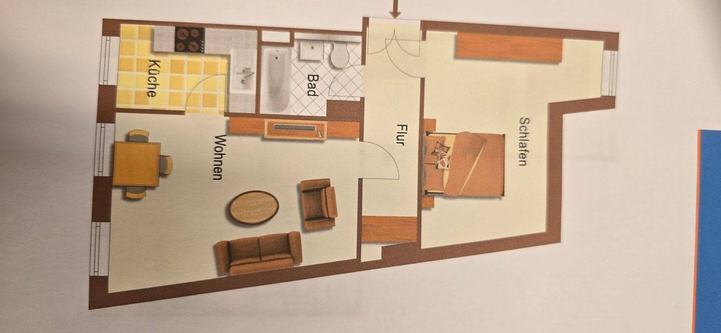 2 Raumwohnung, 4741 Roßwein