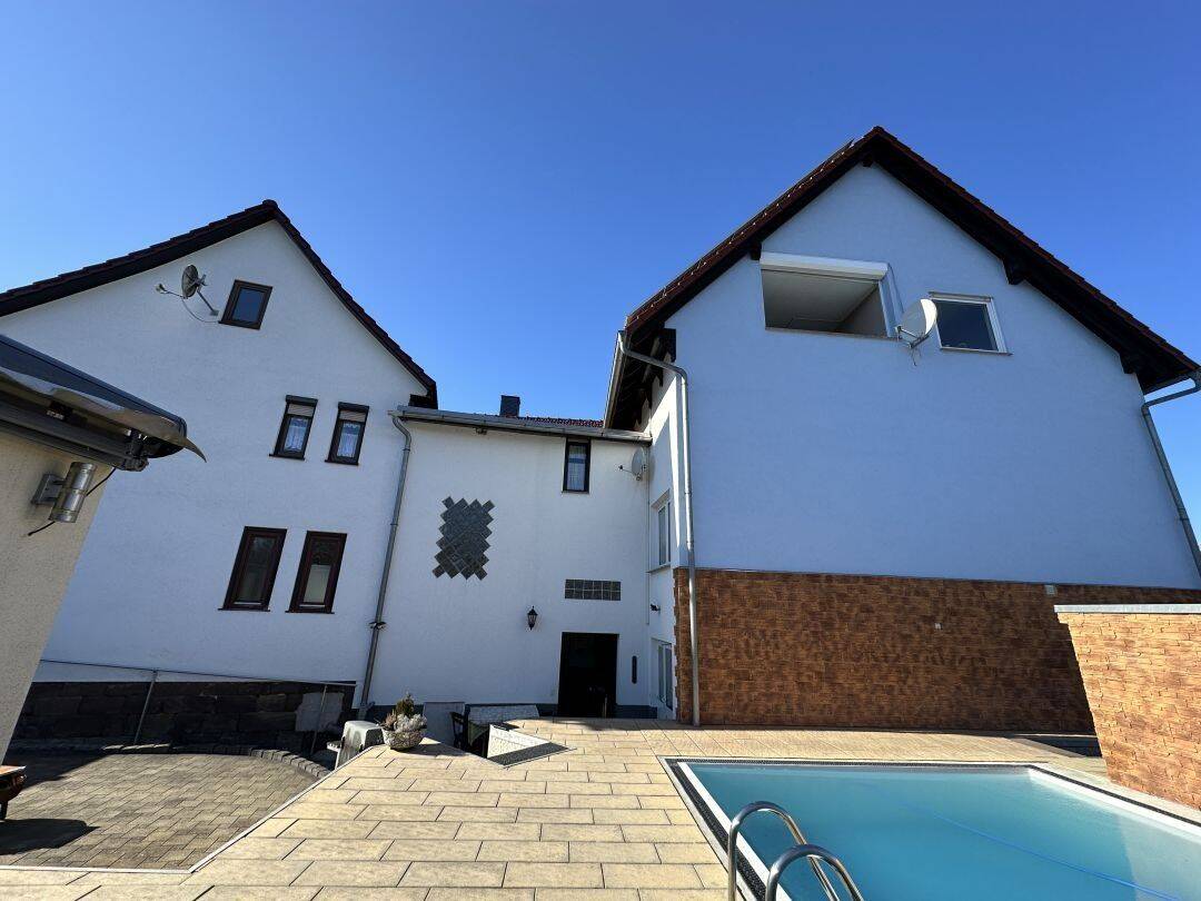 Ihr persönliches Urlaubsparadies: solides EFH mit Pool auf dem Land + gratis Fachwerkhaus, 99826 Berka v.d. Hainich