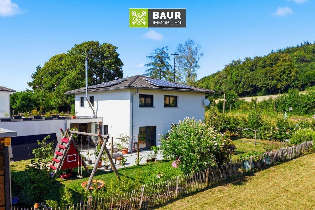 360° | Modernes KfW-40-Plus-Haus mit großem Garten, Doppelgarage & Carport, 88364 Wolfegg