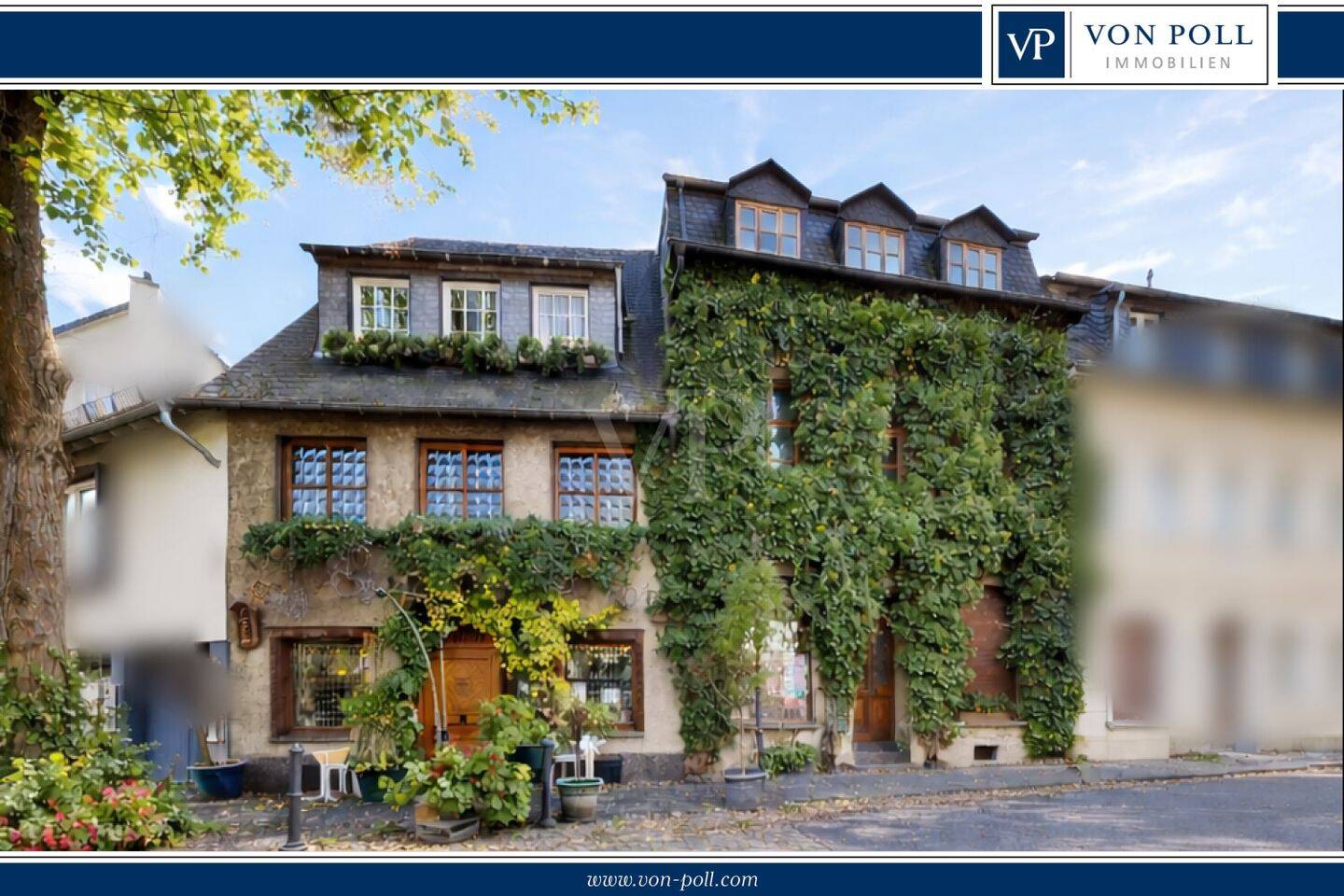 Einzigartiges Ensemble mit Charme – Zwei Häuser & traditionsreiches Weinlokal in Bonn-Oberkassel, 53227 Bonn