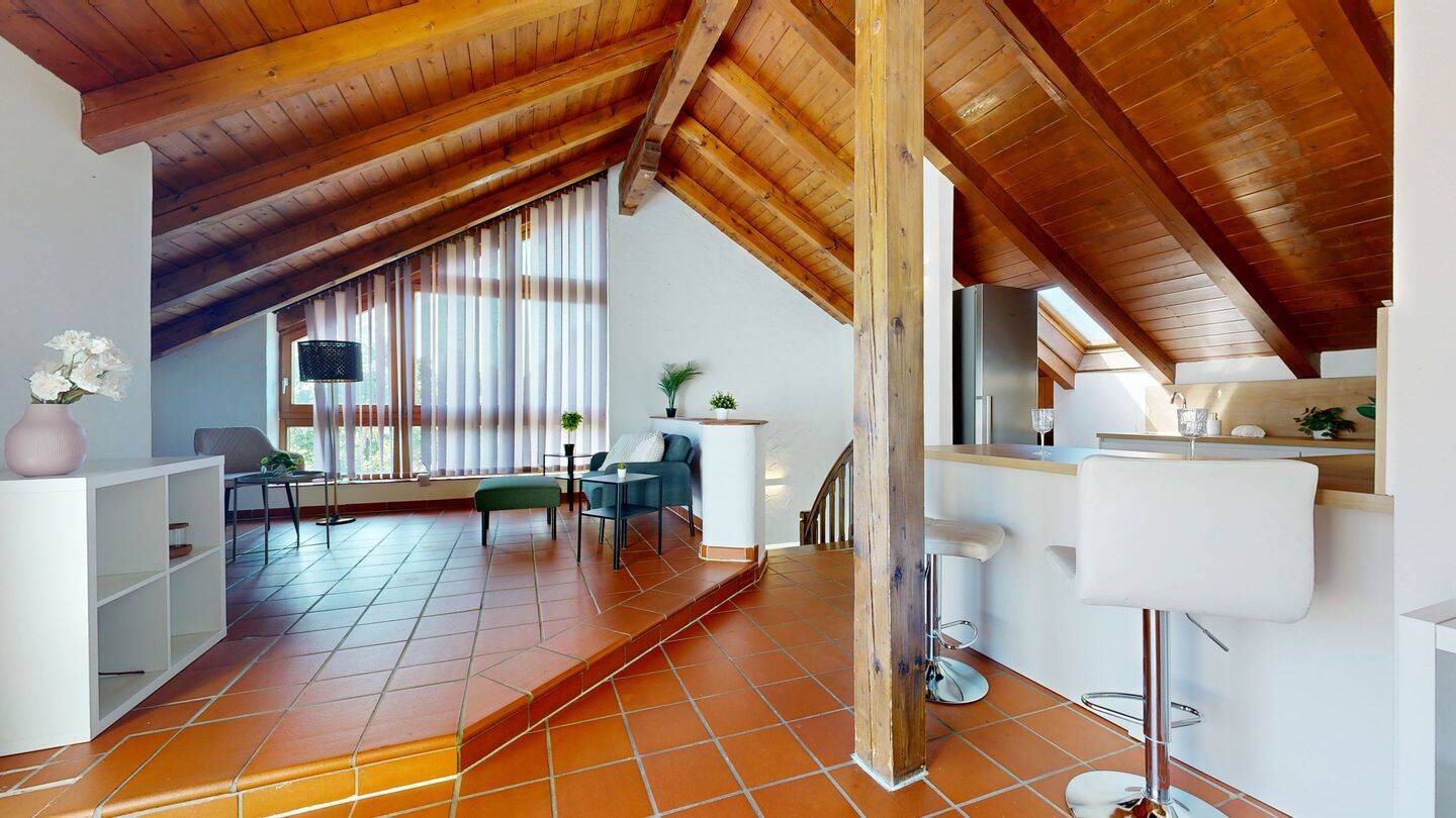 Lichtdurchflutete 4-Zimmer Maisonette mit Dachterrasse und durchdachtem Raumkonzept in ruhiger Lage, 85521 Ottobrunn