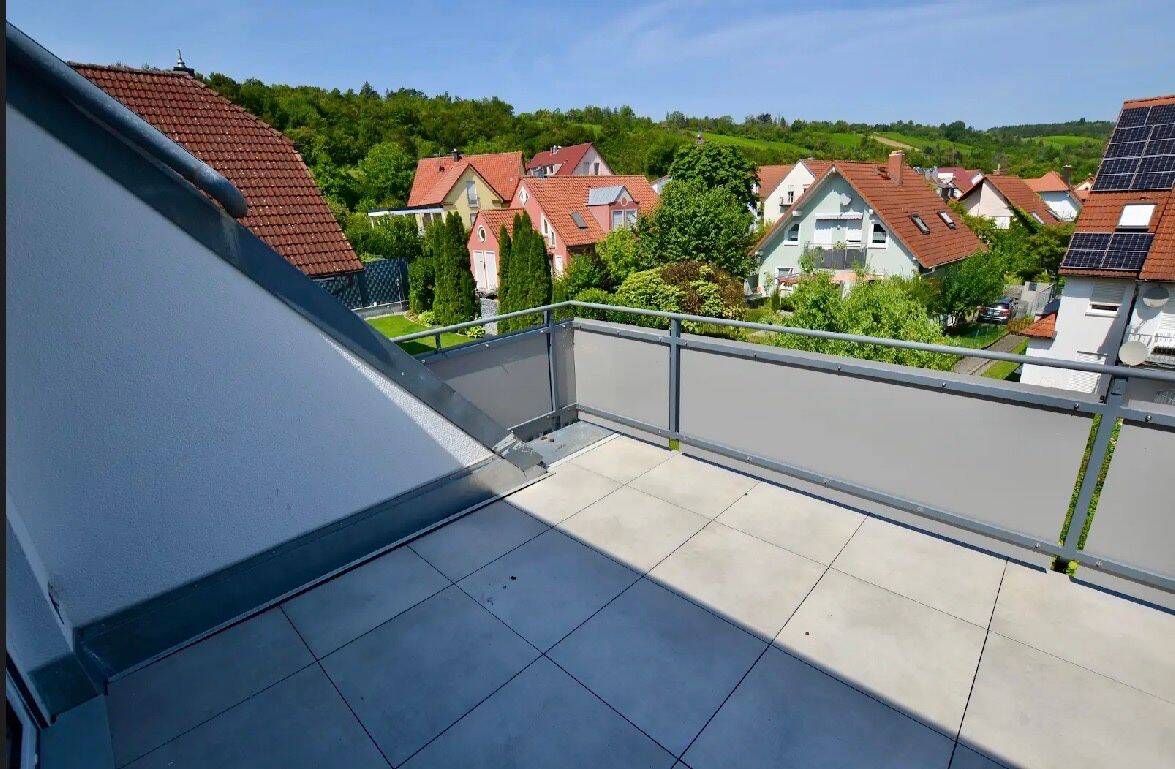 Moderne 2-Zimmer-Neubauwohnung mit Dachterrasse & Lichtdurchflutet Zimmer in Würzburg-Heidingsfeld, 97084 Würzburg (Heidingsfeld Heuchelhof Rottenbauer)