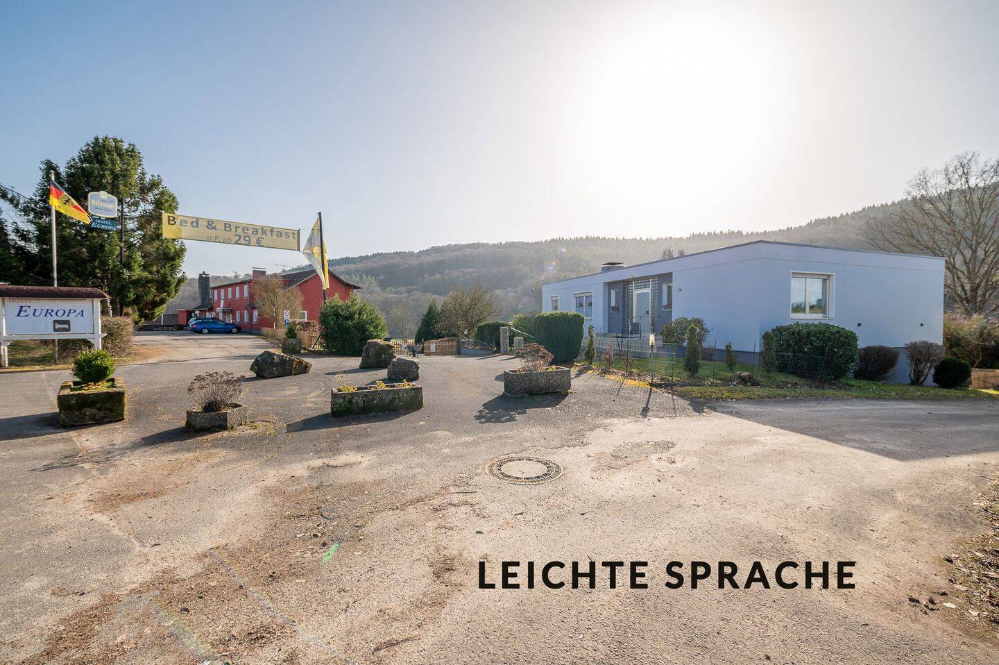 Ein Hotel mit Wohnhaus in Holsthum. Interessant für Investitionen. – TEXT IN LEICHTER SPRACHE, 54668 Holsthum