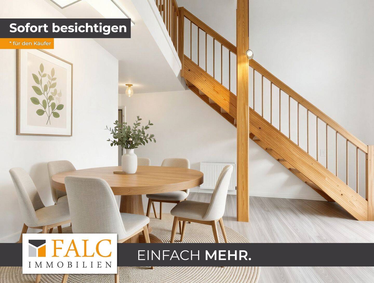 Lichtdurchfluteter Wohntraum über zwei Ebenen: Charmante Maisonette mit Galerie & sonniger Loggia, 74906 Bad Rappenau