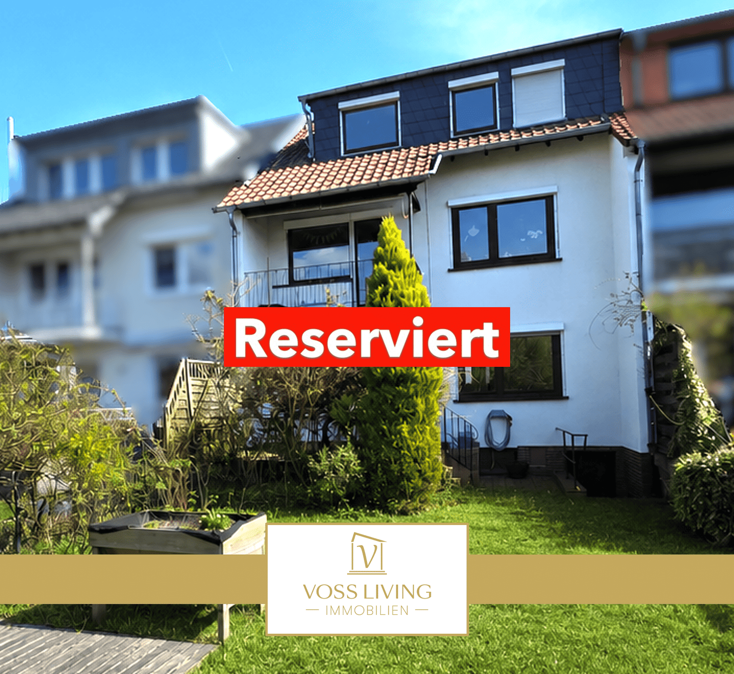 Raumwunder in Bad Vilbel Heilsberg – Reihenmittelhaus mit Garten, Balkon und Keller, 61118 Bad Vilbel