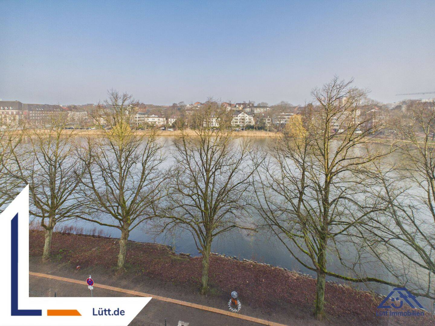 2 Zimmer mit riesiger Dachterrasse und Blick auf den Kleinen Kiel | Lütt Immobilien Kiel, 24103 Kiel (Altstadt Damperhof Exerzierplatz Vorstadt)