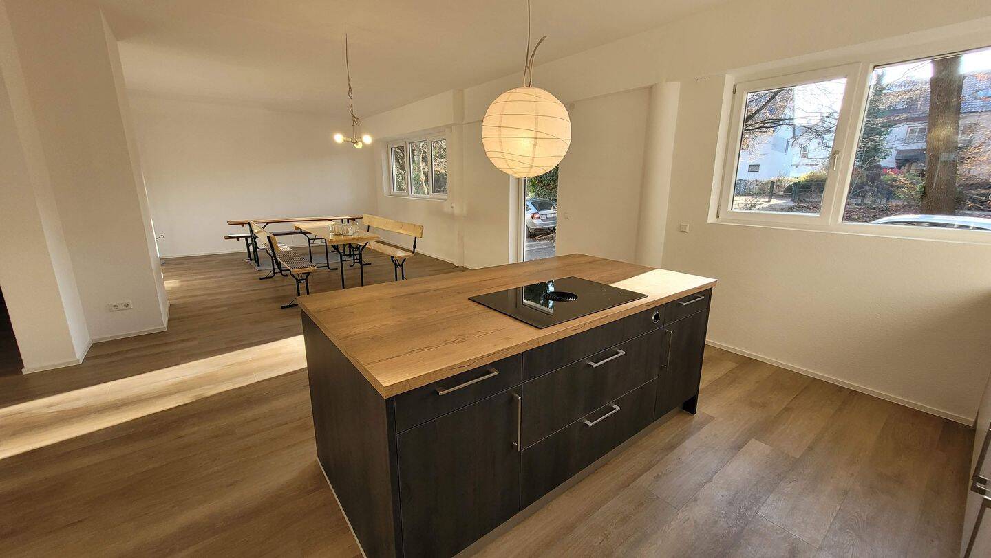 3 Zimmer EG-Wohnung im modernen Loft-Stil mit Küche, Keller und Stellplatz in Weinsberg am Park, 74189 Weinsberg