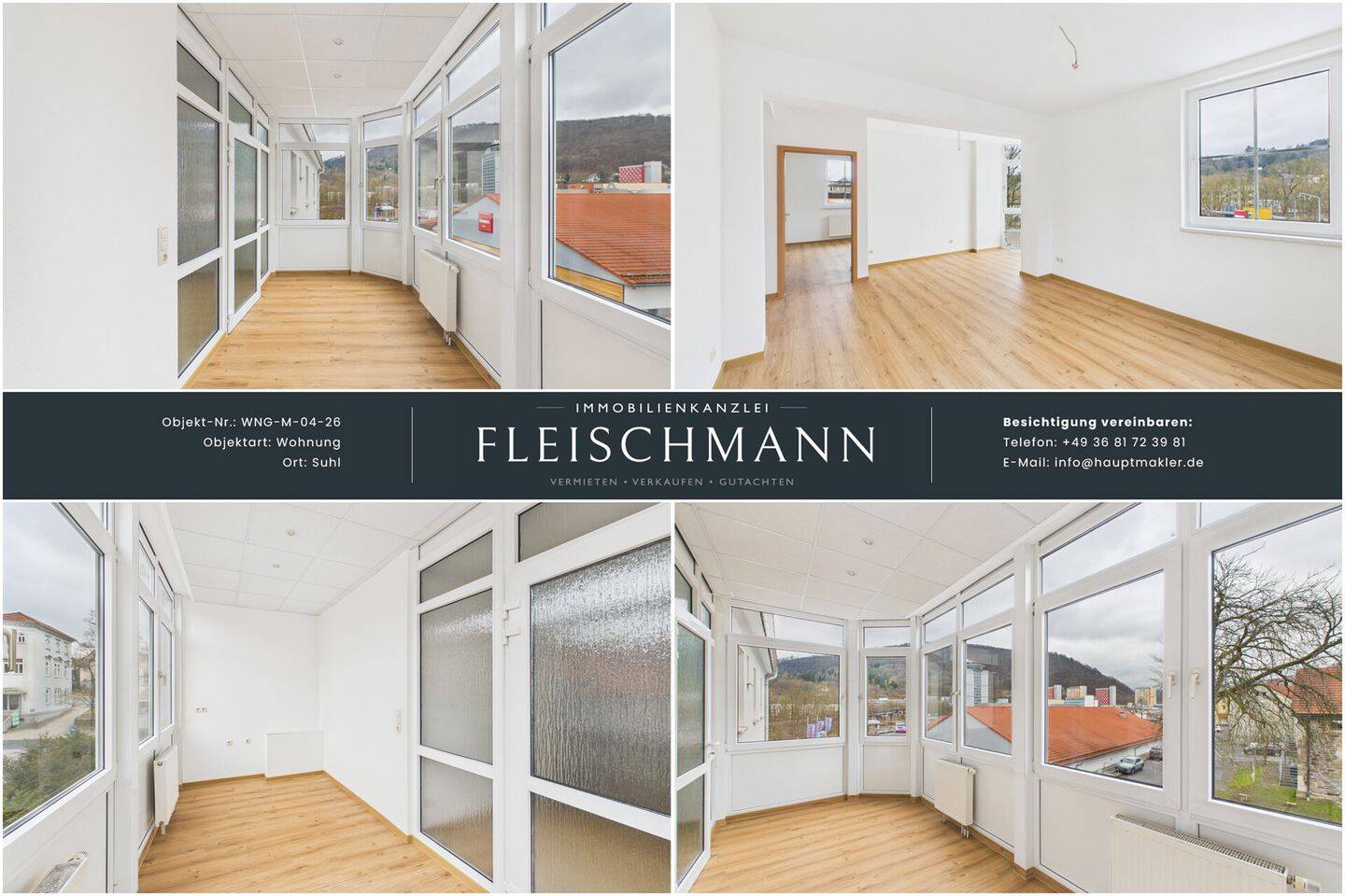 Großzügige Erstbezugswohnung mit Wintergarten, 5,5 Zimmern und klarer moderner Architektur