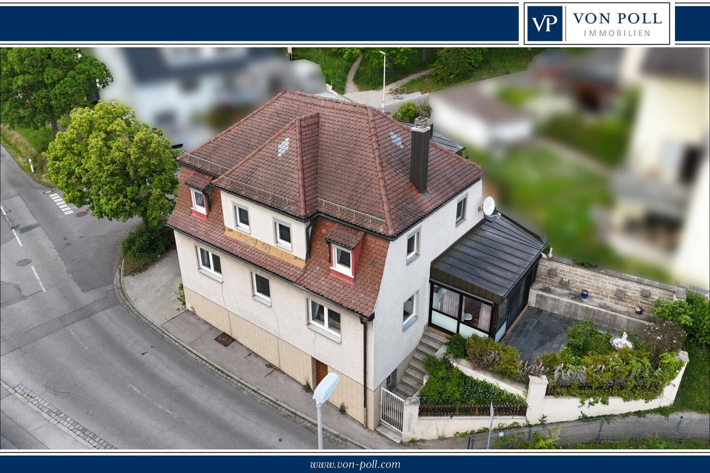 Charmantes Einfamilienhaus mit zwei Wohneinheiten, Wintergarten, Garage und historischem Felsenkeller, 91522 Ansbach